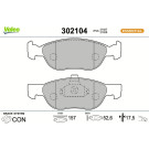 302104 Bremsbelagsatz, Scheibenbremse ESSENTIAL