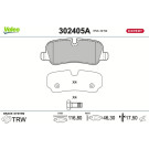 Valeo | Bremsbelagsatz, Scheibenbremse | 302405A