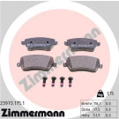 Zimmermann | Bremsbelagsatz, Scheibenbremse | 23973.175.1