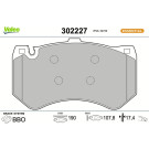 Valeo Bremsbelagsatz, Scheibenbremse ESSENTIAL 302227