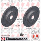 Zimmermann | Bremsscheibe | 590.2841.53