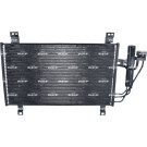 NRF 350361 Klimakondensator für MAZDA 2, CX-3 mit Trockner, mit Dichtring, 15,5mm, 10,1mm, Aluminium, 602mm