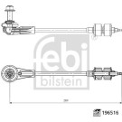 febi bilstein | Stange/Strebe, Stabilisator | 196516