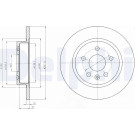 Delphi | Bremsscheibe | BG4199C