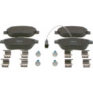 BOSCH | Bremsbelagsatz, Scheibenbremse | 0 986 424 596