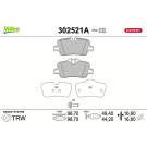 302521A Bremsbelagsatz, Scheibenbremse EXPERT