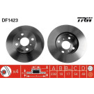 TRW | Bremsscheibe | DF1423