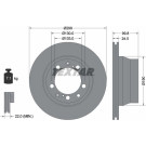 Textar | Bremsscheibe | 92052400