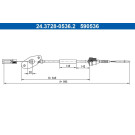 24.3728-0536.2 Seilzug, Kupplungsbetätigung 24.3728-0536.2 Seilzug, Kupplungsbetätigung