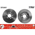 TRW | Bremsscheibe | DF2681