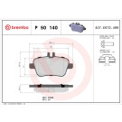 Brembo | Bremsbelagsatz, Scheibenbremse | P 50 140