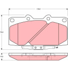 GDB3131 Bremsbelagsatz, Scheibenbremse GDB3131 Bremsbelagsatz, Scheibenbremse