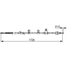 1 987 482 618 Seilzug, Feststellbremse 1 987 482 618 Seilzug, Feststellbremse