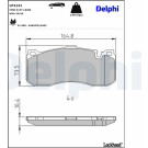 Delphi | Bremsbelagsatz, Scheibenbremse | LP2131 Delphi | Bremsbelagsatz, Scheibenbremse | LP2131
