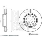 Blue Print | Bremsscheibe | ADA104380 Blue Print | Bremsscheibe | ADA104380