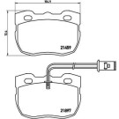 P 44 004 Bremsbelagsatz, Scheibenbremse PRIME LINE