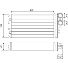 Valeo | Wärmetauscher, Innenraumheizung | 811503