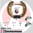 Zimmermann | Bremsbackensatz | 20990.104.8