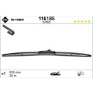 SWF 116185 Scheibenwischer Hybrid 650 mm, Hybridwischblatt, mit Spoiler, für Linkslenker, 26 Zoll SWF 116185 Scheibenwischer Hybrid 650 mm, Hybridwischblatt, mit Spoiler, für Linkslenker, 26 Zoll