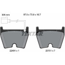 2249101 Bremsbelagsatz, Scheibenbremse Q+