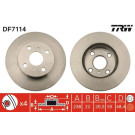 TRW | Bremsscheibe | DF7114
