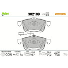 302109 Bremsbelagsatz, Scheibenbremse ESSENTIAL 302109 Bremsbelagsatz, Scheibenbremse ESSENTIAL