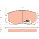 GDB3046 Bremsbelagsatz, Scheibenbremse COTEC