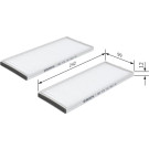 BOSCH 1 987 432 161 Innenraumfilter
