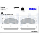 Delphi | Bremsbelagsatz, Scheibenbremse | LP2694
