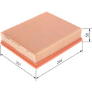 BOSCH 1 457 433 549 Luftfilter
