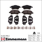 24122.190.2 Bremsbelagsatz, Scheibenbremse