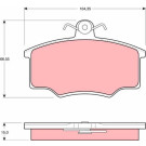TRW | Bremsbelagsatz, Scheibenbremse | GDB403 TRW | Bremsbelagsatz, Scheibenbremse | GDB403