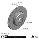 Zimmermann | Bremsscheibe | 150.3434.20