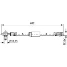 BOSCH | Bremsschlauch | 1 987 481 631