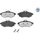 Meyle Bremsbelagsatz, Scheibenbremse MEYLE-PD: Advanced performance and design 025 234 0719/PD