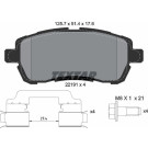Textar Bremsbelagsatz, Scheibenbremse Q+ 2219103