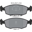 2355202 Bremsbelagsatz, Scheibenbremse