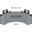 Textar Bremsbelagsatz, Scheibenbremse Q+ 2640401