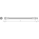 Metzger | Bremsschlauch | 4110796