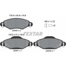 2334001 Bremsbelagsatz, Scheibenbremse