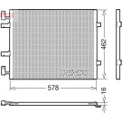 Denso | Kondensator, Klimaanlage | DCN20041