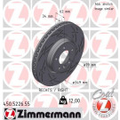 Zimmermann | Bremsscheibe | 450.5226.55