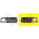 2 x VAN WEZEL Lüftungsgitter, Stoßfänger | 0327593