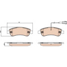 GDB2068 Bremsbelagsatz, Scheibenbremse GDB2068 Bremsbelagsatz, Scheibenbremse