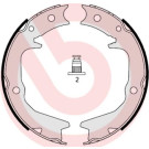 Brembo | Bremsbackensatz, Feststellbremse | S 54 519