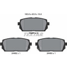 2449101 Bremsbelagsatz, Scheibenbremse 2449101 Bremsbelagsatz, Scheibenbremse