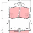 GDB1169 Bremsbelagsatz, Scheibenbremse GDB1169 Bremsbelagsatz, Scheibenbremse