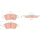 GDB1220 Bremsbelagsatz, Scheibenbremse COTEC GDB1220 Bremsbelagsatz, Scheibenbremse COTEC