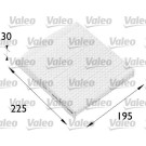 698512 Filter, Innenraumluft VALEO ESSENTIAL