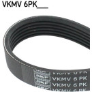 VKMV 6PK1193 Keilrippenriemen